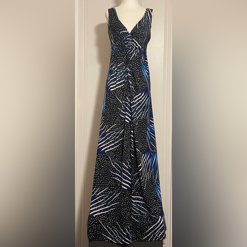 TORI BURCH Elegant Black and Blue Women's Skirt